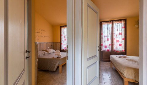 Habitación doble, balcón