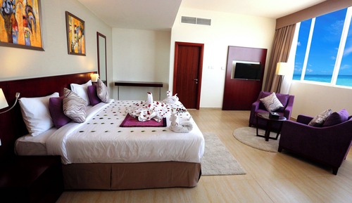 Suite ejecutiva, vistas al mar