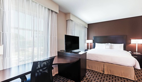 Estudio, 1 cama de matrimonio grande con sofá cama (Hearing Accessible)