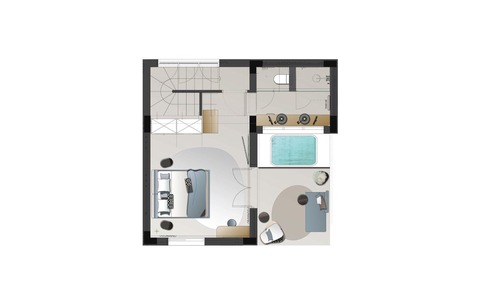 Panorama Sea View Suite with Jetted Tub