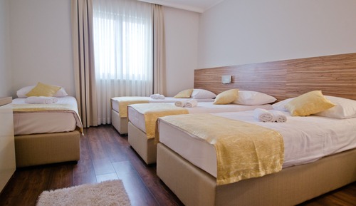 Habitación familiar, vistas a la ciudad