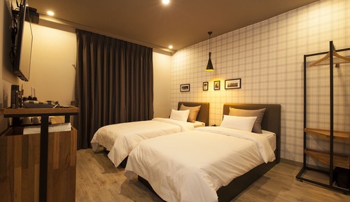 Habitación estándar con 2 camas individuales, no fumadores