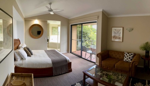 Cabaña Deluxe, 1 cama de matrimonio grande, bañera de hidromasaje, vistas a la montaña