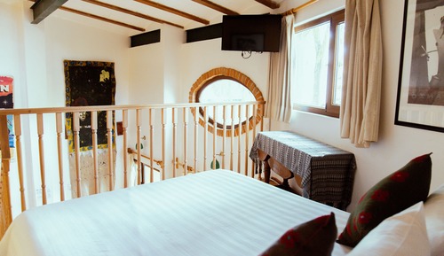 Cabaña de diseño, 1 cama de matrimonio