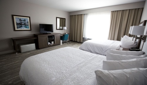 Habitación, 2 camas de matrimonio, accesible para personas con discapacidad, no fumadores