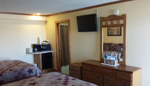 Habitación estándar, 2 camas de matrimonio, no fumadores, microondas
