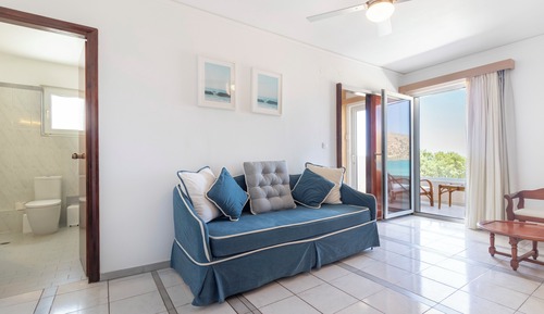 Suite, balcón, vistas al mar