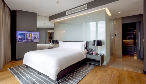 Suite, 1 habitación, acceso al Business Lounge, vistas a la ciudad