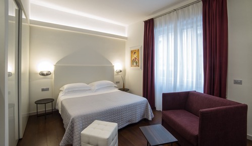 Habitación Deluxe doble, vistas parciales al mar