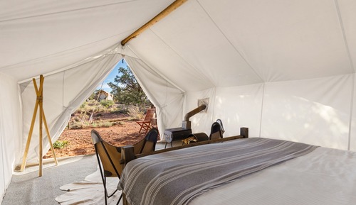 Safari Tent - Shared Bath