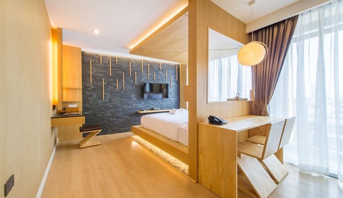 Habitación doble superior, balcón