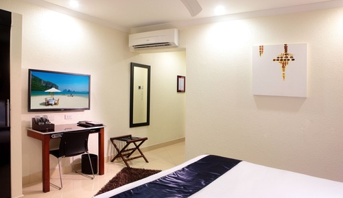 Habitación, balcón