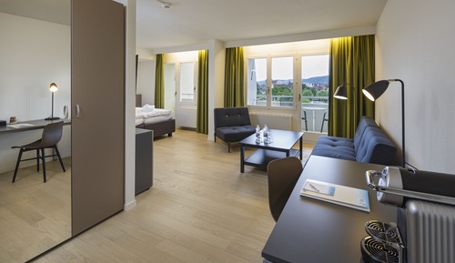 Suite junior, 1 habitación, balcón, en la zona del jardín (incl. SPA entrance)