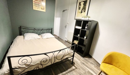 Habitación doble, baño privado