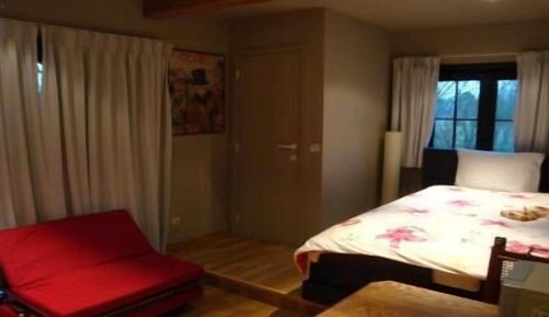 Habitación doble superior, baño privado, vistas al jardín (Ensor)