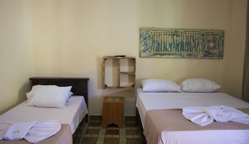 Habitación estándar, varias camas, vistas al patio