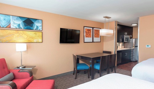 Estudio, 2 camas de matrimonio, no fumadores (Mobility Accessible, Roll-in Shower)