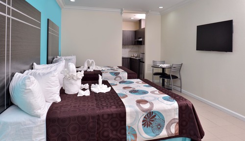Suite, 2 camas de matrimonio, fumadores