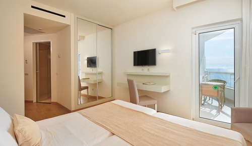 Habitación estándar doble de uso individual, balcón