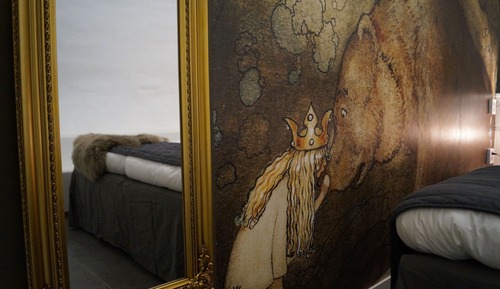 Habitación estándar doble, 1 cama de matrimonio, baño compartido