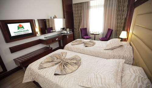 Habitación básica con 1 cama doble o 2 individuales