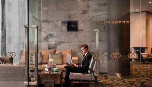 Habitación de lujo, 1 cama de matrimonio grande, Acceso al salón del club