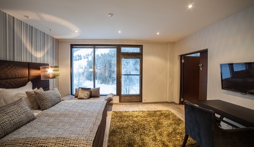 Suite, sauna, vistas a la montaña