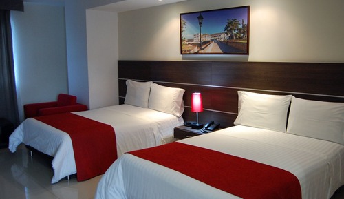 Habitación estándar doble, varias camas