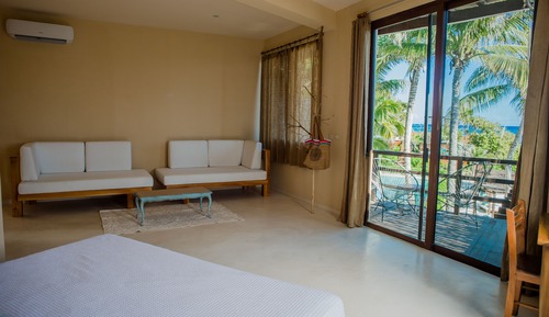 Suite junior, balcón, vistas al mar