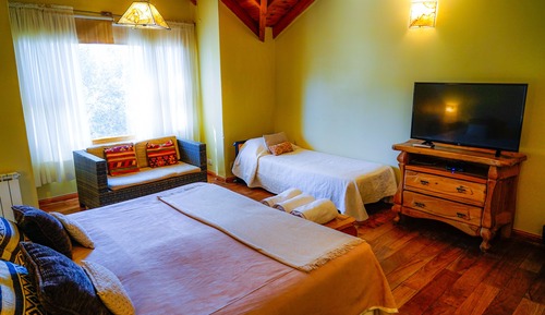 Habitación triple estándar, vistas al jardín