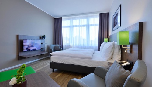 Estudio ejecutivo, 1 cama de matrimonio grande, no fumadores