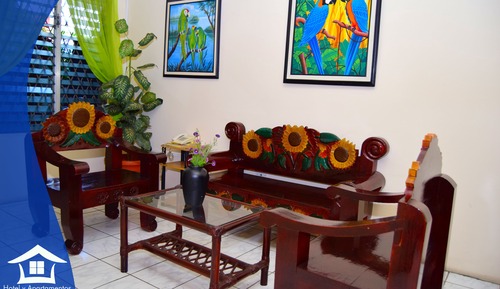 Apartamento doble con aire acondicionado.