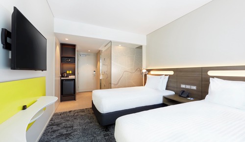 Habitación estándar, 2 camas individuales, accesible para personas con discapacidad