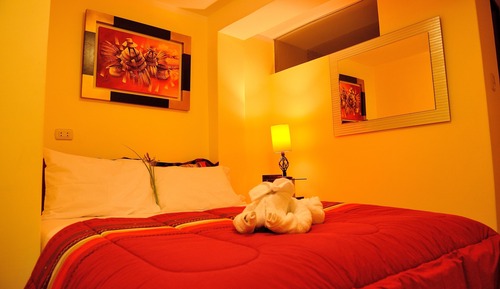 Habitación familiar, balcón