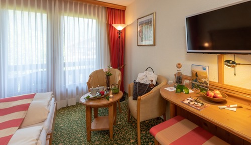Habitación Deluxe doble, vistas al jardín, en la zona del jardín