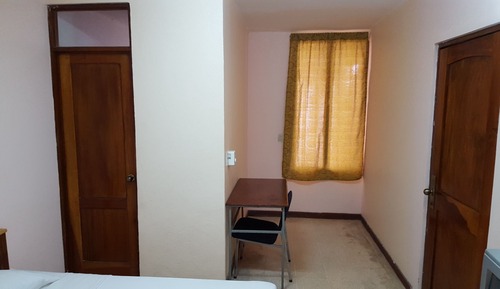 Habitación sin aire acondicionado