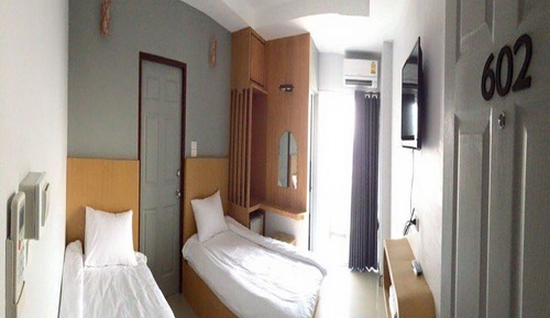 Habitación cuádruple familiar, varias camas