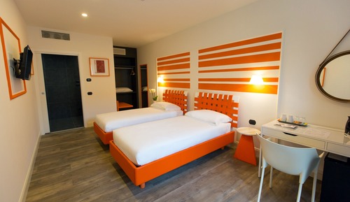 Habitación básica doble, 2 camas individuales