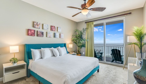 Apartamento, 2 habitaciones, vistas al mar (403W)