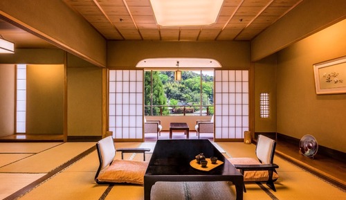 Habitación superior, no fumadores, vistas al jardín (Ryokusuien, 2 rooms, with Bath)