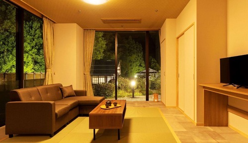 Habitación superior, no fumadores (Japanese Western, with Open-air bath)