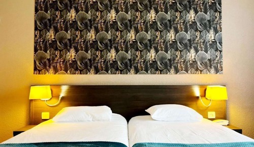 Habitación estándar con 1 cama doble o 2 individuales