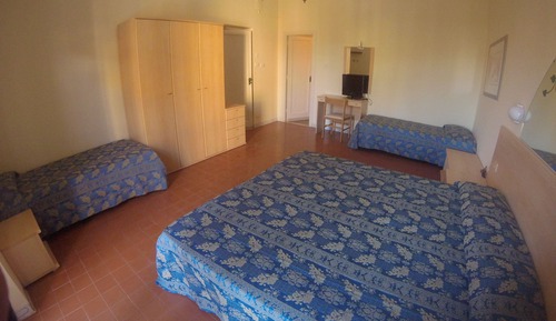 Habitación con 1 cama doble o 2 individuales