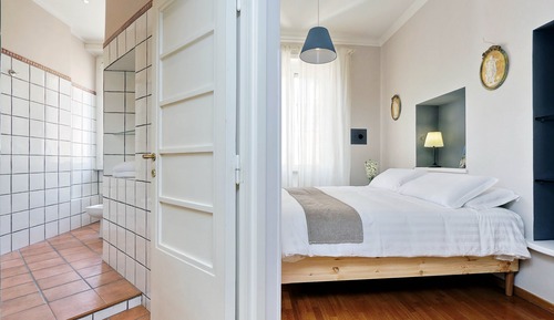 Apartamento, 2 habitaciones, balcón, vistas a la ciudad (Via Celimontana 38)