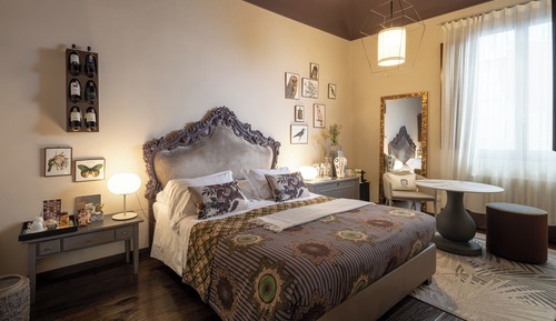 Habitación romántica doble, baño privado (Ramerino)