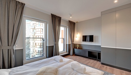 Apartamento Deluxe, 1 habitación, balcón ((with parking) - 113)