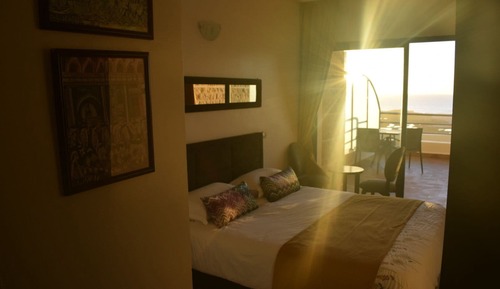 Habitación doble, terraza, vistas al mar