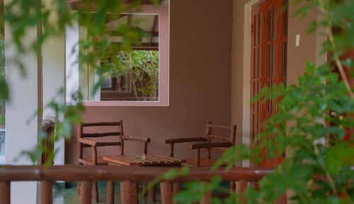 Chalet superior, vistas al jardín