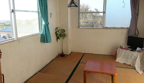 Habitación triple tradicional, vistas parciales al mar (Japanese Style)