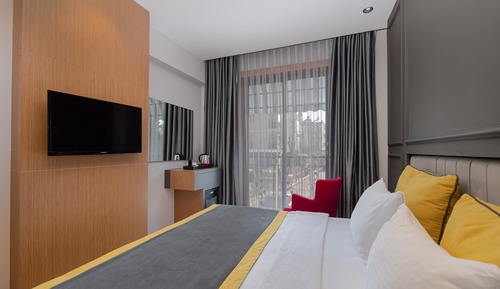 Habitación estándar con 1 cama doble o 2 individuales